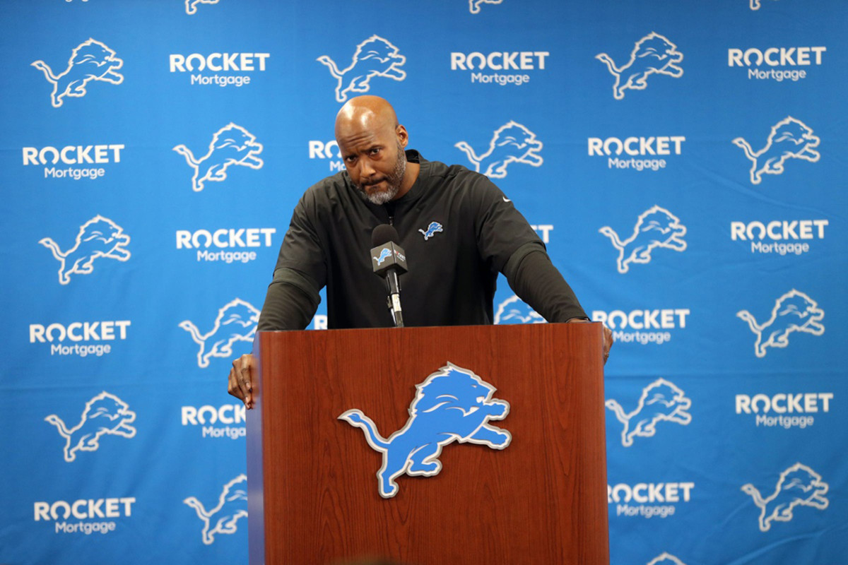 Detroit Lions general manager Brad Holmes